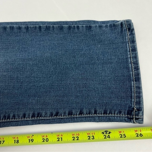 Earl Women’s Blue Jeans Sz 14 Embellishments/embroidery Missing/loose Distressed - Picture 11 of 12